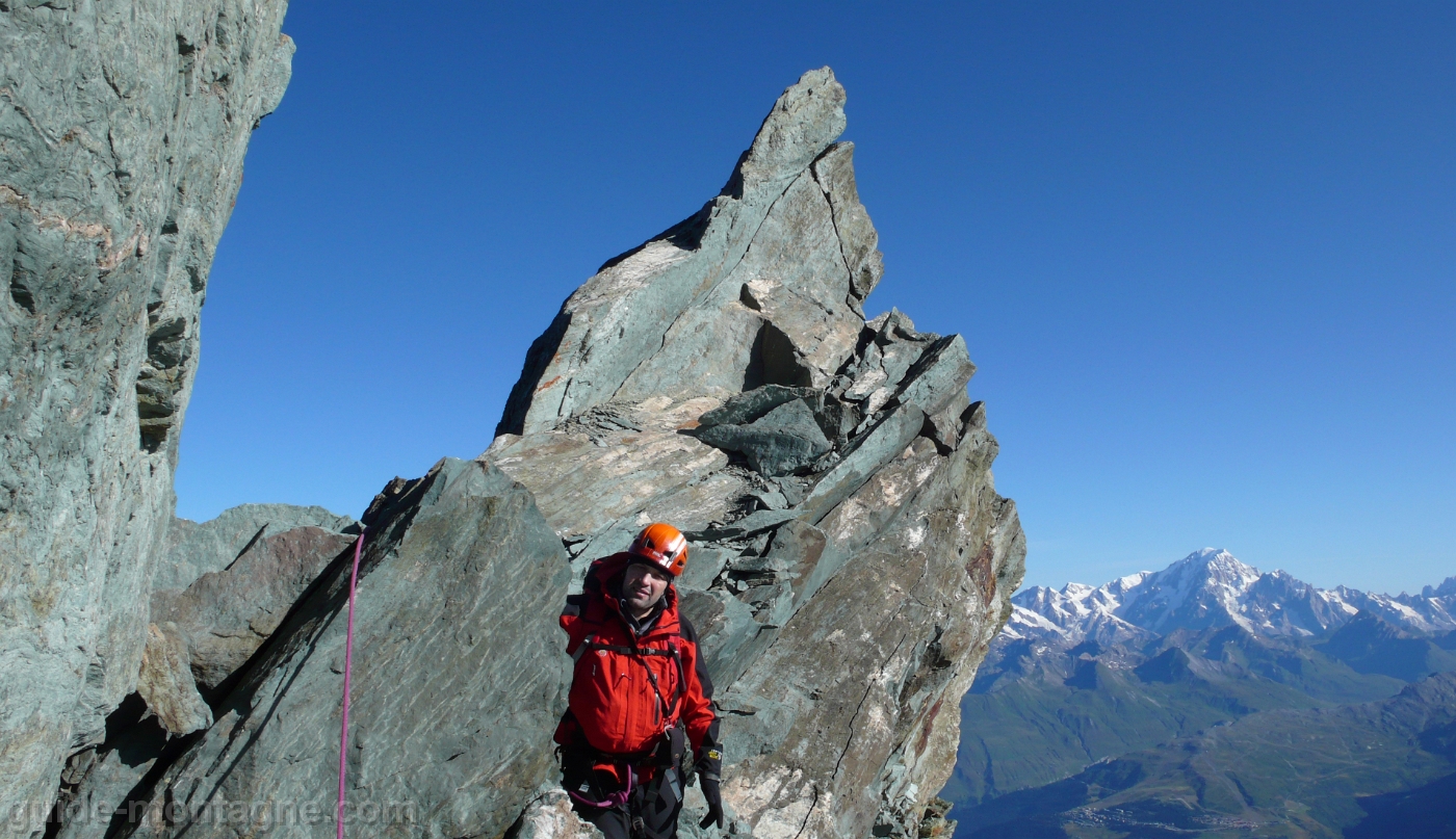 Arete nord du Mont Pourri 08